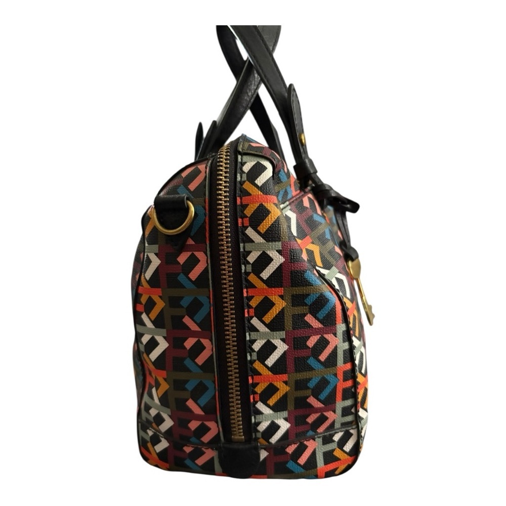 Fossil Rachel Geometric Satchel - Picture 3 of 11